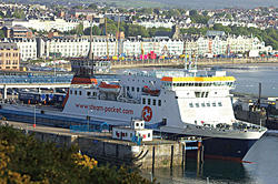 The Ben-my-Chree is not affected by the linkspan problem